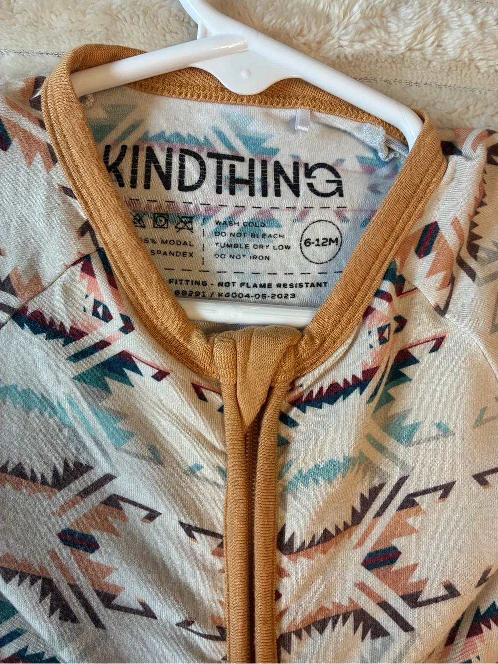 🏔️ Kindthing (Now Wildwoven) Rainier Convertible Zippy | 6-12 Months